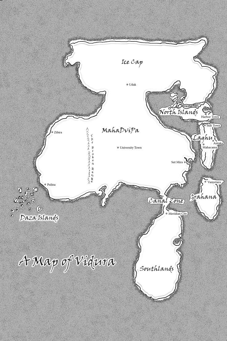 Map Vidura halftone